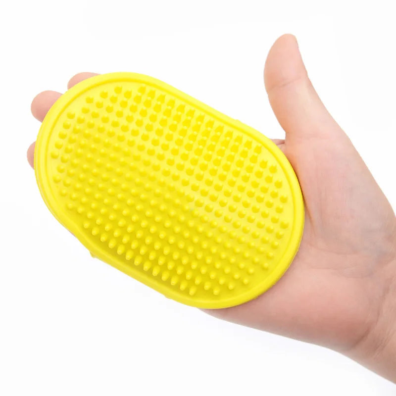 Pet Bath Brush Silicone Glove for Pet Massage Pet Grooming Glove Dogs Cats