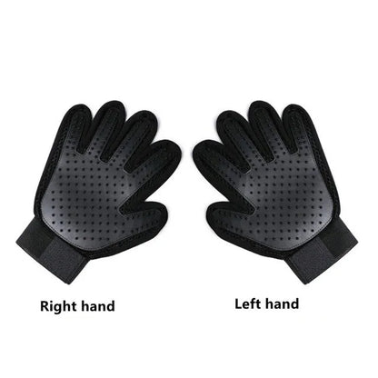 Pet Bath Brush Silicone Glove for Pet Massage Pet Grooming Glove Dogs Cats
