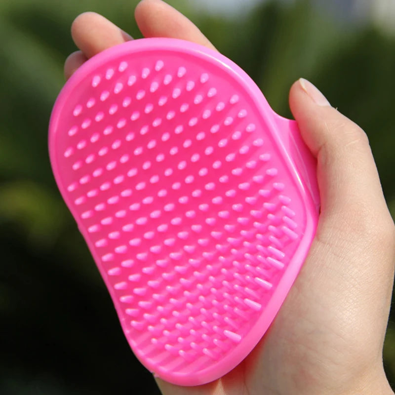 Pet Bath Brush Silicone Glove for Pet Massage Pet Grooming Glove Dogs Cats